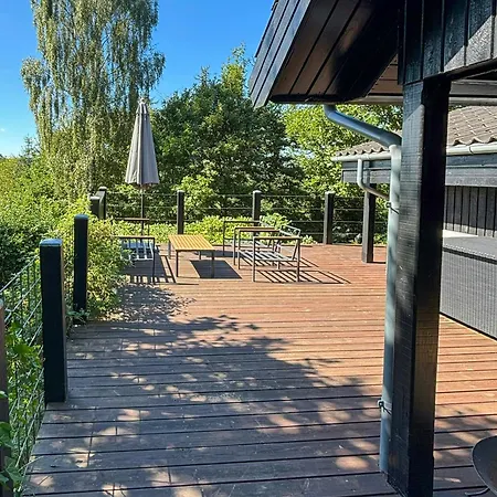 Forest Overlooking Bryrup Langso Сasa de vacaciones Silkeborg
