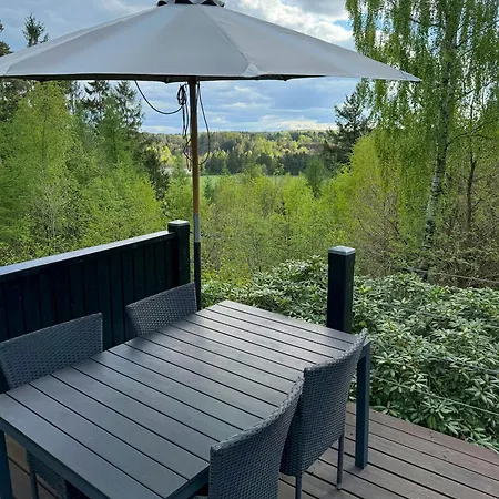Forest Overlooking Bryrup Langso Holiday home *