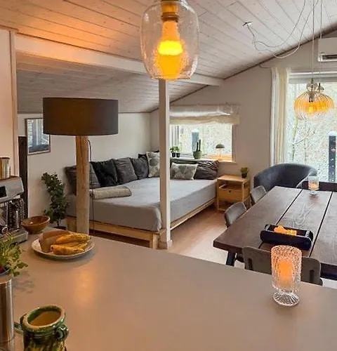 別荘 Skovhytte Med Udsigt Til Bryrup Langso